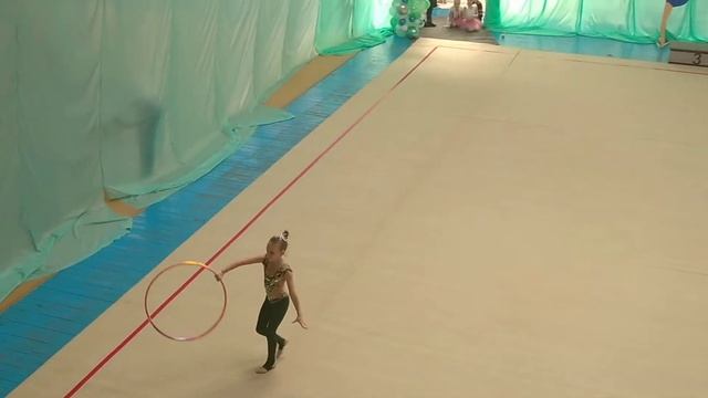 Выступления с обручем гимнастки 2013 г.р. в первый раз. г.Славутич март 2021 смотреть онлайн