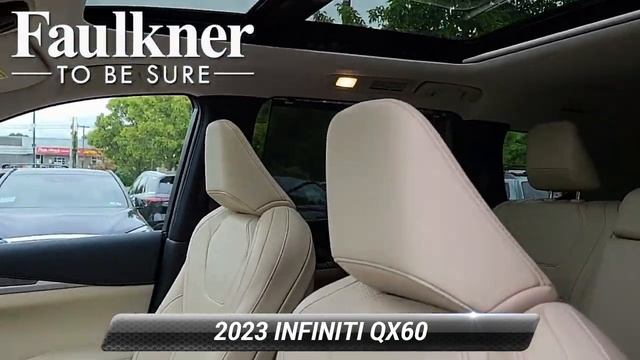 Certified 2023 INFINITI QX60 LUXE, Willow Grove, PA PC331196A смотреть онлайн