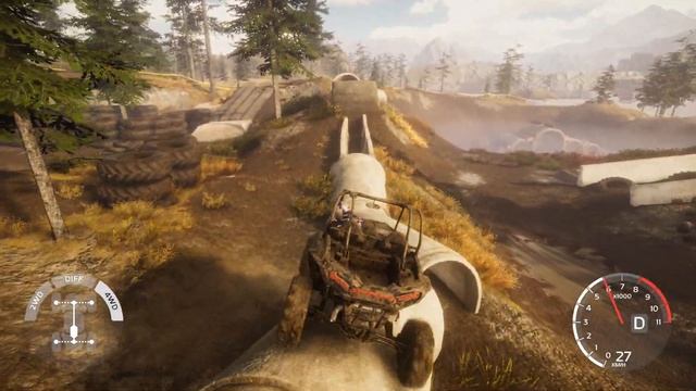 OVERPASS - POLARIS RZR XP 1000 TRAILS AND ROCK- TEST - GAMEPLAY (PC) смотреть онлайн