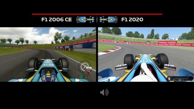 Renault R26 - F1 2006 CE vs F1 2020 | Suzuka смотреть онлайн