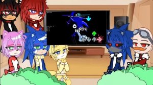 Sonic Character react to Sonic.exe 3.0/3.5 || Sonic's || Mix File Vol.2 ||