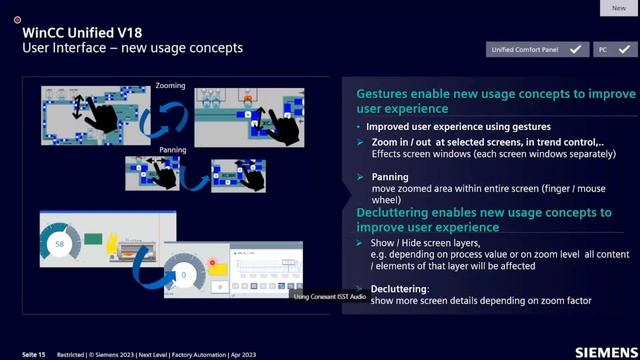 WinCC UNIFIED INNOVATIONS | TIA PORTAL V18 | NEXT LEVEL WEBINAR смотреть онлайн