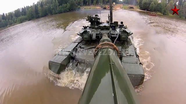 Преодоление танком Т 90 водной преграды смотреть онлайн
