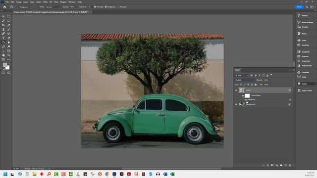 Photoshop - Add Noise to an Image - How to Control the Noise or Grain You Add to a Photo смотреть онлайн