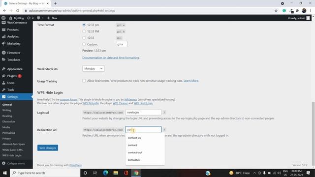 How to Change Wordpress Login URL 2021 | Change Wp-admin URL | WPS Hide Login смотреть онлайн