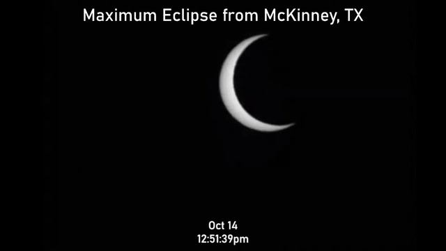 Watch the Annular Solar Eclipse LIVE | Solar Eclipse from New York & Texas | Telescope Views смотреть онлайн