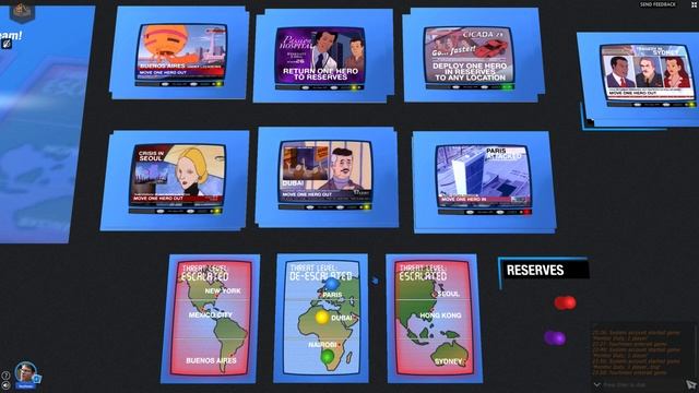 Monitor Duty - solo card game - Tabletopia explainer смотреть онлайн