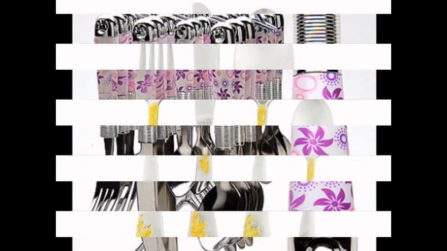 ✔ 22020 Набор 25пр ложки/вилки на подставке МВ (х16) ★ смотреть онлайн