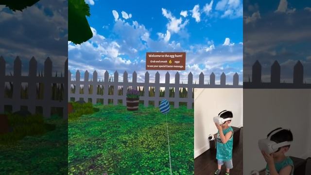 Kid DESTROYS Egg Hunt in VR | Virtual Maker смотреть онлайн