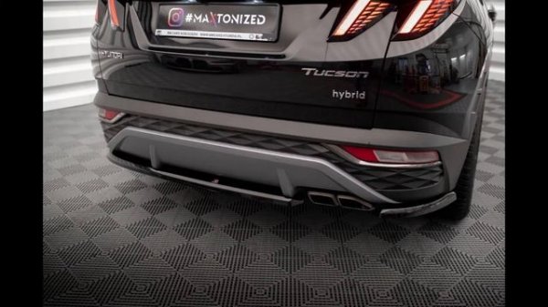Maxton Design Hyundai Tucson MK4 Splitter Spoiler Voorspoiler Sideskirt Styling Tuning