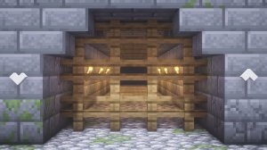 ВОРОТА ДЛЯ ЗАМКА В МАЙНКРАФТ!