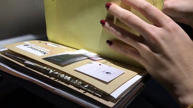 40. journaling in different places (junk journal traveler's notebook) смотреть онлайн