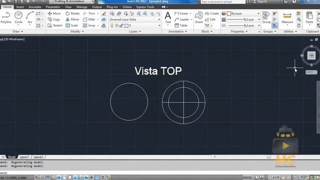 Autodesk Autocad - Unidad 01, Tema 03 - View Cube o Vista de Cubo смотреть онлайн