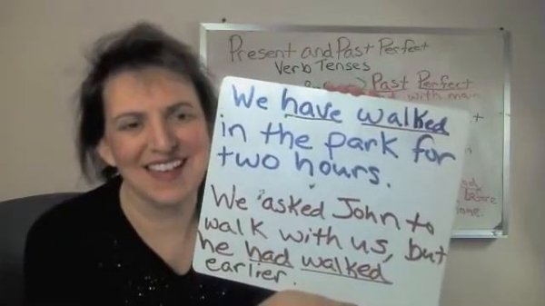 Present Perfect and Past Perfect Verb Tenses