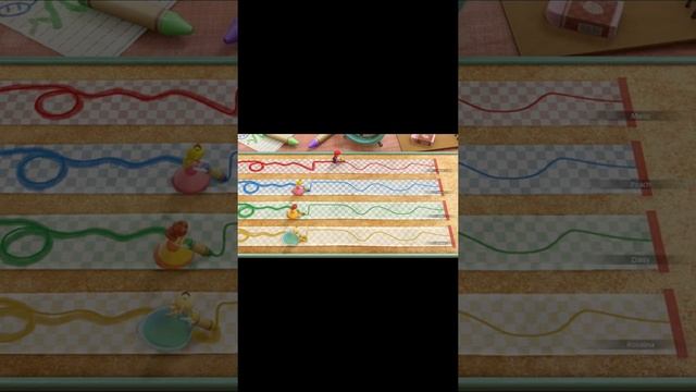 Mario Party Superstars Minigames - Trace Race (MASTER CPU) #shorts смотреть онлайн