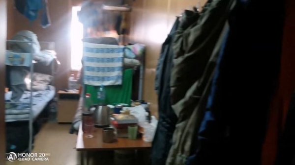 Житуха в вахтовом городке/Месторождение Северо-Русское/