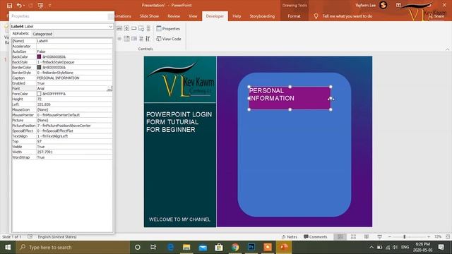 Design Windows Form In Powerpoint смотреть онлайн