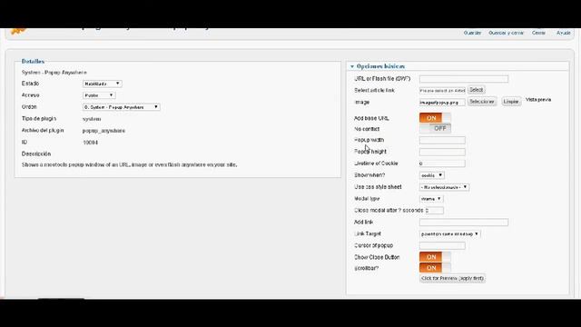 Extensiones Web Jooma 2.5 - Plugins Popup Anywhere смотреть онлайн
