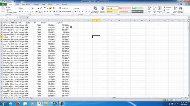 Adding XY Data to ArcMap смотреть онлайн