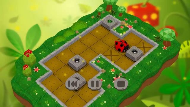 Sokoban Garden 3D Level 33 ( 4 Box ) - Best Solution смотреть онлайн