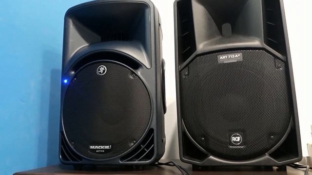 RCF ART 712 MK4 VS Mackie SRM450 V2 смотреть онлайн