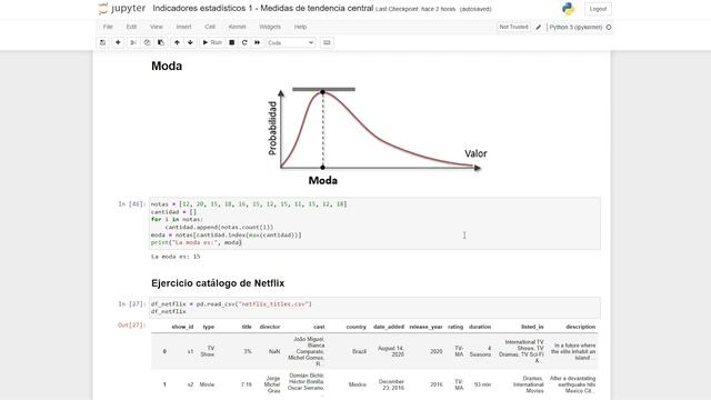 Estadística: Media, Mediana y Moda смотреть онлайн