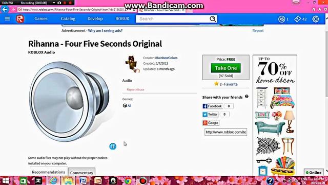 How To Find Song ID's On Roblox 2017! смотреть онлайн