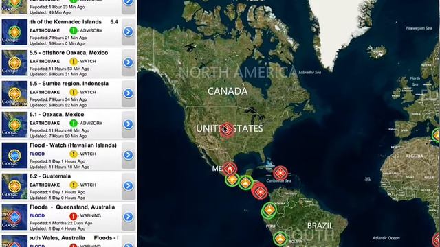 iPad App Quick Overview: Disaster Alert смотреть онлайн