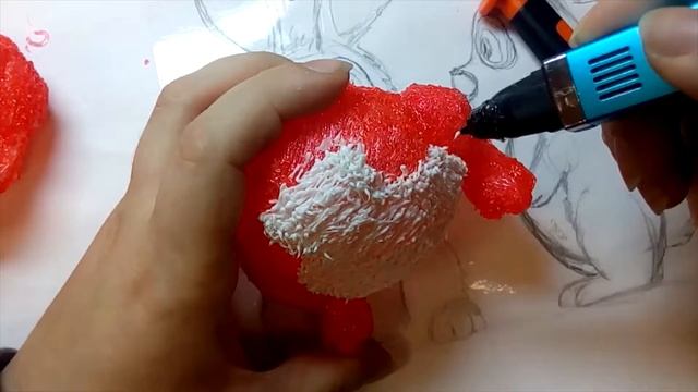 3D PEN ART | BUNNY | FERDINAND | КАК НАРИСОВАТЬ КРОЛИКА | ФЕРДИНАНД смотреть онлайн