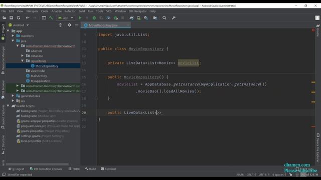 Android Room Pre-populate + RecyclerView + LiveData ViewModel (2019) смотреть онлайн