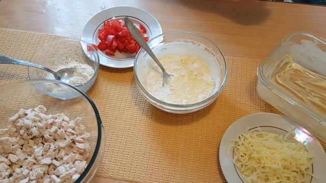 Запеканка из куриного филе с помидорами в духовке смотреть онлайн