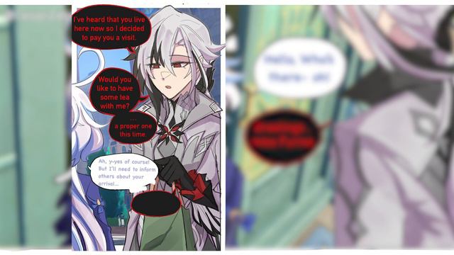 arlecchino visits furina's salon.. (arlefuri, genshin impact fancomic dub) смотреть онлайн