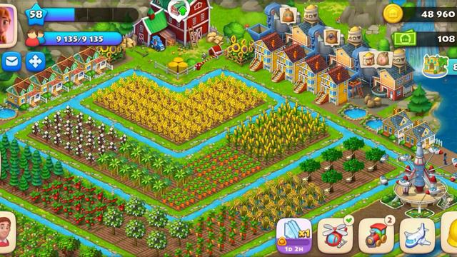 Township Opening Toucan Enclosure | Township gameplay Level 58 смотреть онлайн