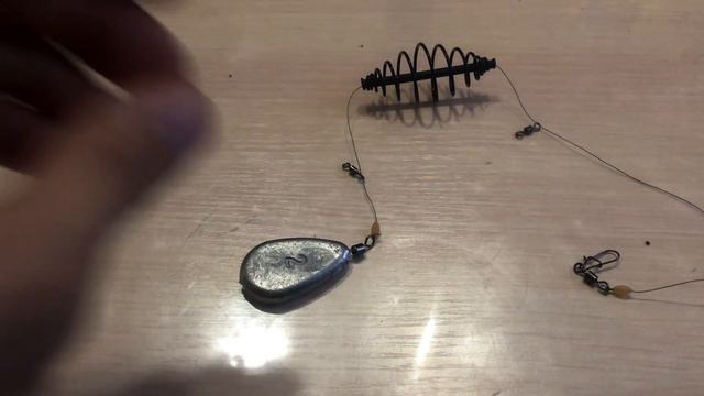 Монтаж донной снасти#рыбалка #рыбалканадонки #рыбалка2022