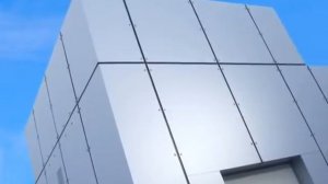 Alucobond. Монтаж из панелей и кассет алюкобонда
