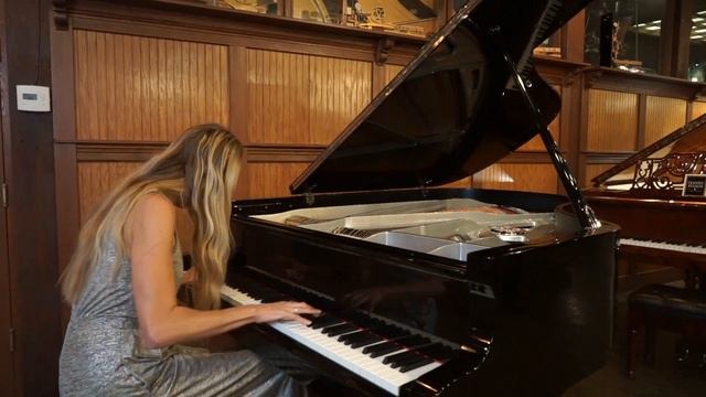 Chopin Ballade No. 3, OP. 47 on Stunning Chrome Petrof Grand Piano at Classic Pianos Portland смотреть онлайн