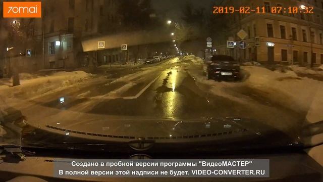 Почти ДТП 11.02.2019 7:10 СПБ Васильевский остров смотреть онлайн