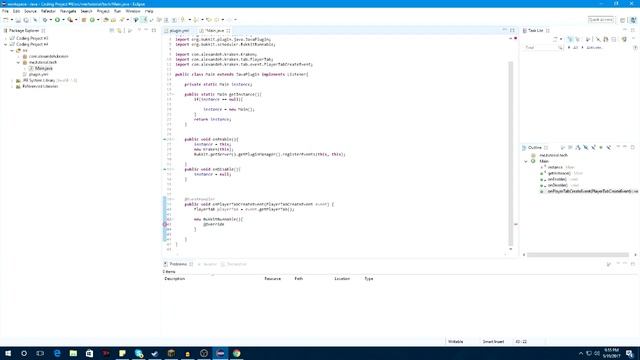 Coding SPIGOT/BUKKIT plugins Ep : 4 Tab API смотреть онлайн