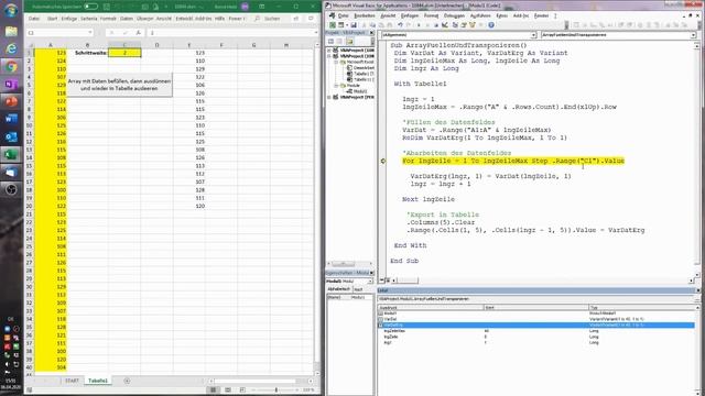 132. Excel-VBA: Daten mit Hilfe von Arrays blitzschnell aus einer Liste ausdünnen und ausgeben смотреть онлайн