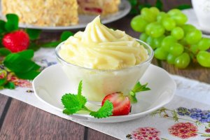 КАК ПРИГОТОВИТЬ ЗАВАРНОЙ КРЕМ БЕЗ ЯИЦ НА МОЛОКЕ