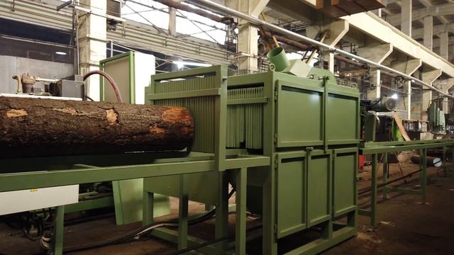 Брусовальный станок для тонкомера СРТ-320 смотреть онлайн