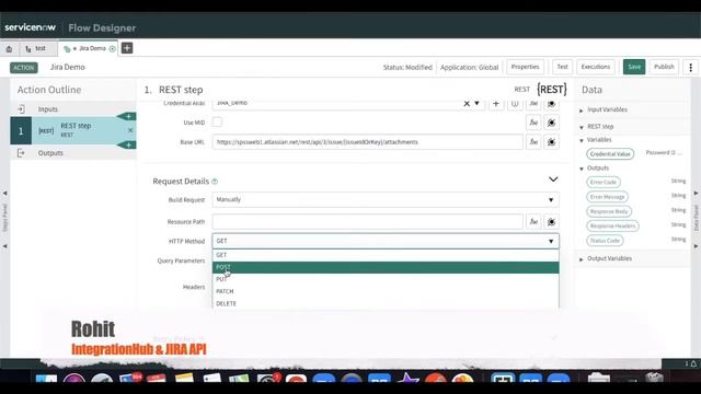 IntegrationHUB | Flow Designer | JIRA Attachment API смотреть онлайн