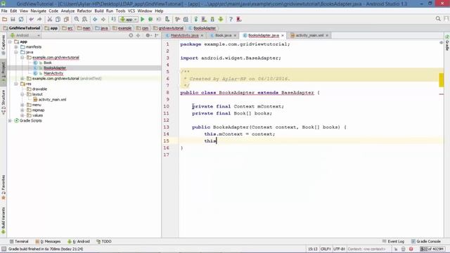 How to add GridView in Android app tutorial смотреть онлайн