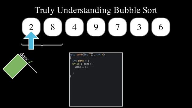 Truly Understanding Bubble Sort смотреть онлайн