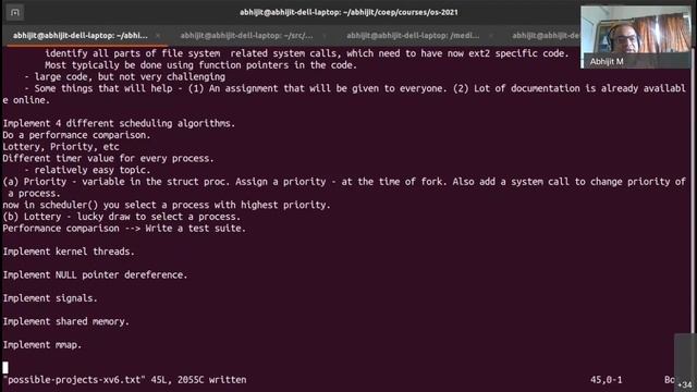 Lab, Div1 Discussion on xv6 projects 20210301 0827 1 смотреть онлайн