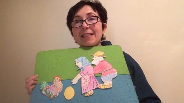 Retelling a Russian Folk Tale “Kurochka Ryaba” with Ms. Inna смотреть онлайн