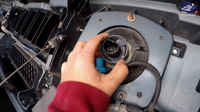 How To Change Headlight On Hummer H2 LED Upgrade | MrCarMAN