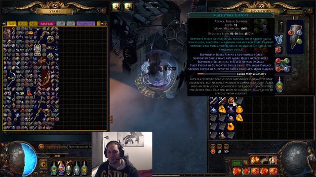[PoE 3.10] Smite Herald Guardian - Full Simulacrum смотреть онлайн