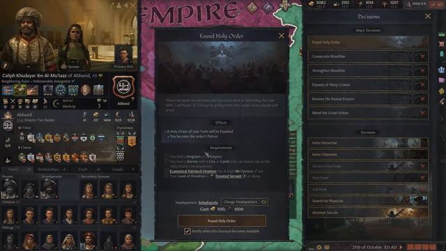 Let's Play Crusader Kings III Byzantium - Part 9 смотреть онлайн