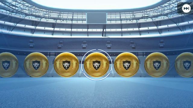 Gold ball Pes 2019 mobile, забираю золотой мяч! смотреть онлайн